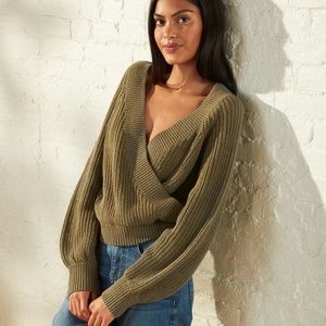 UpWest Weekend Wrap Sweater | Lejeune | XS